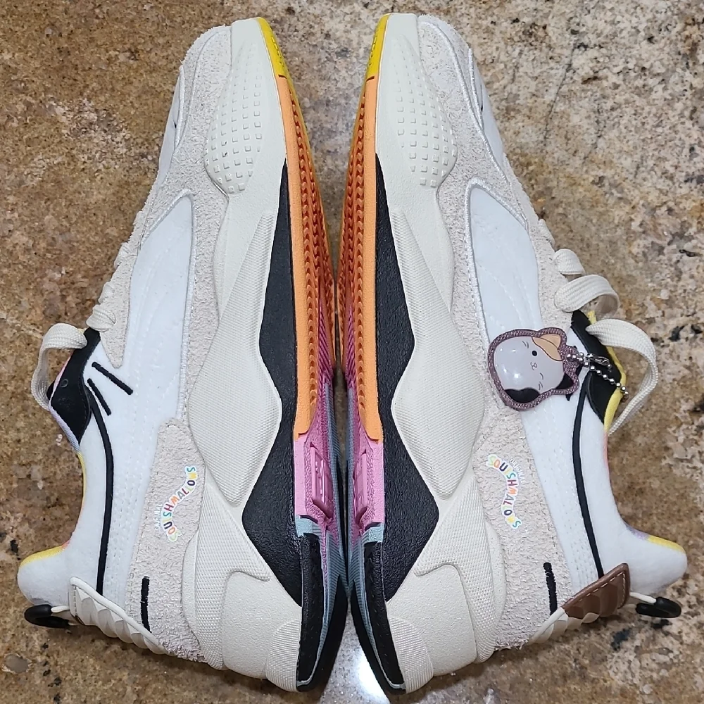 Puma Squishmallows Cam #1 Multicolor Sneakers with Cat Design Womens Sz 9
